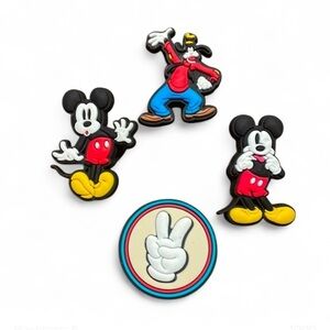 Mickey Mouse Croc Jibbitz Bundle (4)